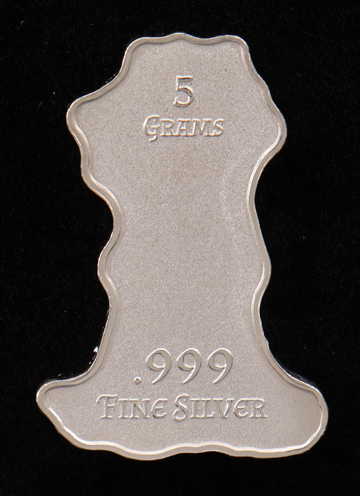 5 Gram .999 Fine Silver Medusa Bullion Art Bar at PristineAuction.com 5 Gram .999 Fine Silver Medusa Bullion Art Bar at PristineAuction.com