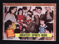 Babe Ruth 1962 Topps #143 Babe Ruth Special 9/Greatest Sports Hero at PristineAuction.com