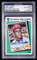 Bob Gibson Signed 1988 Topps #664 TBC '68 (PSA | Autograph Graded Authentic) at PristineAuction.com