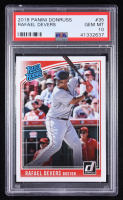 Rafael Devers 2018 Donruss #35 RR RC (PSA 10) at PristineAuction.com