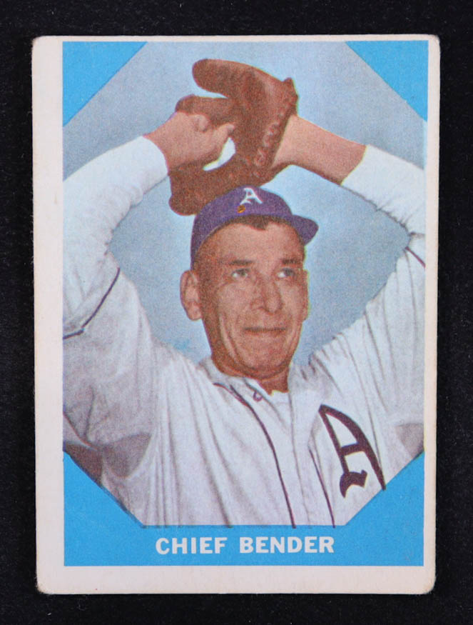Chief Bender 1960 Fleer #7 at PristineAuction.com Chief Bender 1960 Fleer #7 at PristineAuction.com