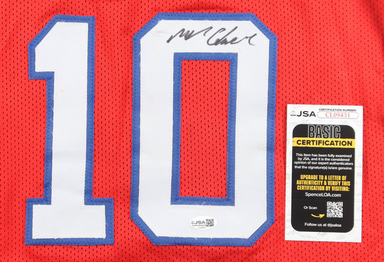 Maurice Cheeks Signed Jersey (JSA) at PristineAuction.com Maurice Cheeks Signed Jersey (JSA) at PristineAuction.com