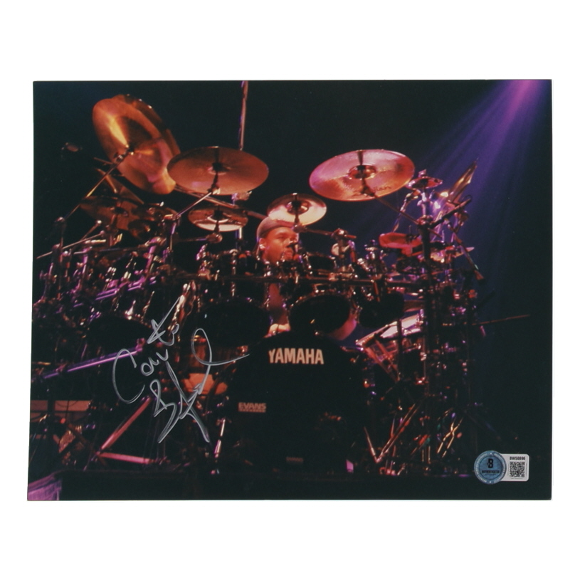 Carter Beauford Signed 8x10 Photo (Beckett) at PristineAuction.com Carter Beauford Signed 8x10 Photo (Beckett) at PristineAuction.com