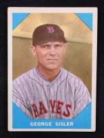 George Sisler 1960 Fleer #13 at PristineAuction.com