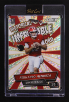 Fernando Mendoza 2025 Wild Card Comix Improbable Shimmer #ACIM-FM01 #2/5 RC at PristineAuction.com