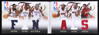James Harden / Russell Westbrook / Kevin Durant / LeBron James / Dwyane Wade / Chris Bosh 2012-13 Panini Preferred Finals Memorabilia #3 #033/199 at PristineAuction.com