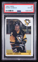 Mario Lemieux 1985-86 Topps #9 RC (PSA 9) at PristineAuction.com