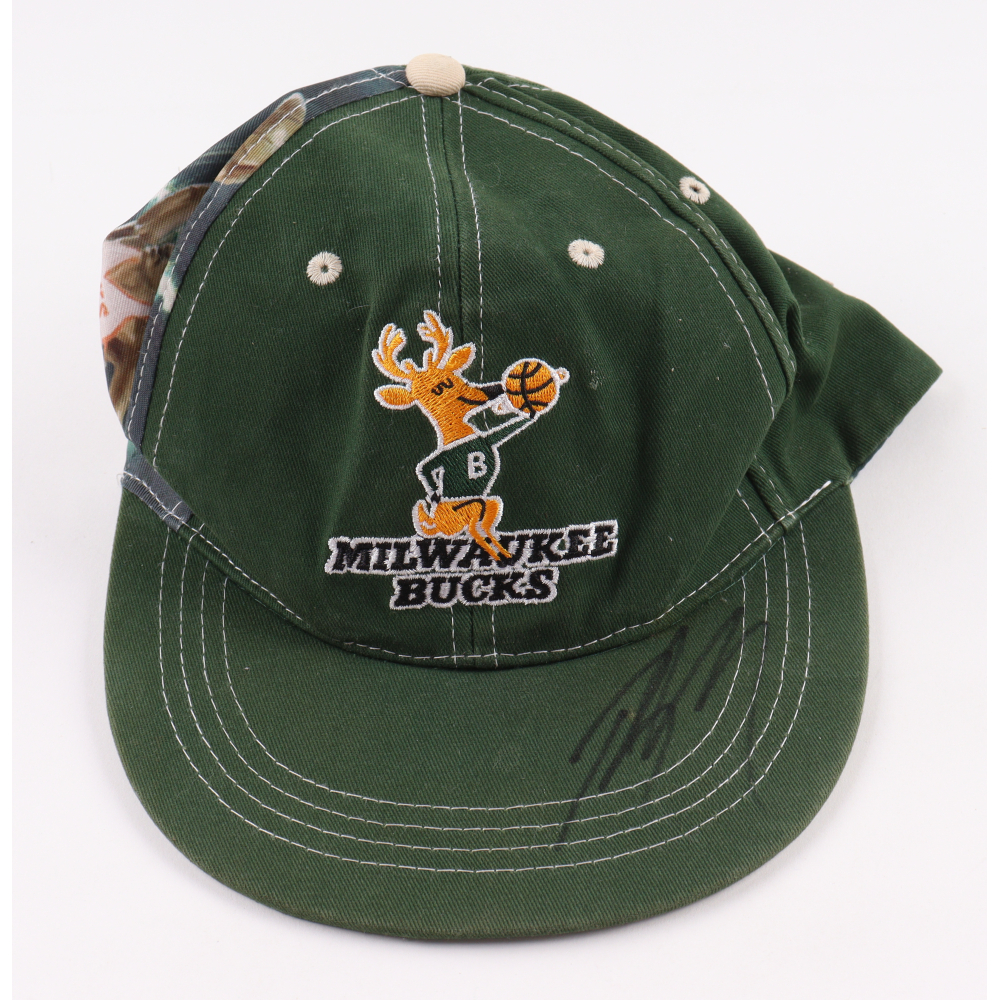 Bobby Portis Signed Bucks Adjustable Hat (JSA) at PristineAuction.com