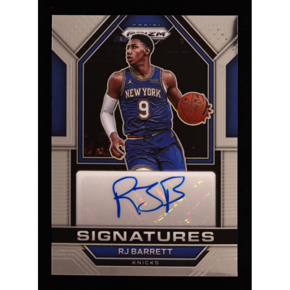 RJ Barrett 2022-23 Panini Prizm Signatures #20 at PristineAuction.com