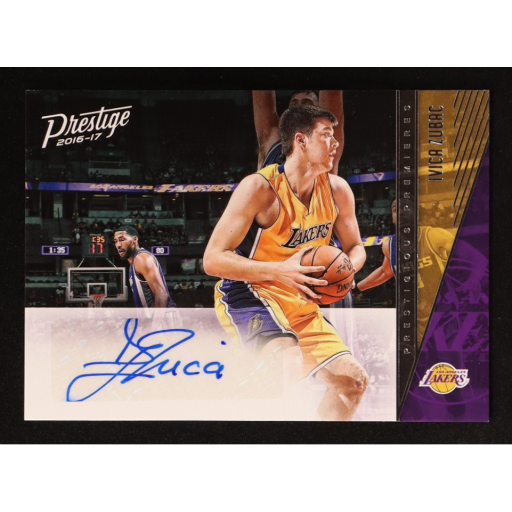 Ivica Zubac 2016-17 Prestige Prestigious Premieres Signatures #13 RC at PristineAuction.com