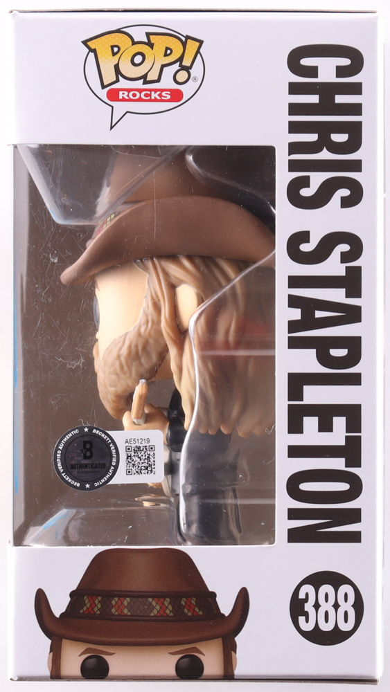 Chris Stapleton Signed #388 Funko Pop! Vinyl Figure (Beckett) at PristineAuction.com Chris Stapleton Signed #388 Funko Pop! Vinyl Figure (Beckett) at PristineAuction.com