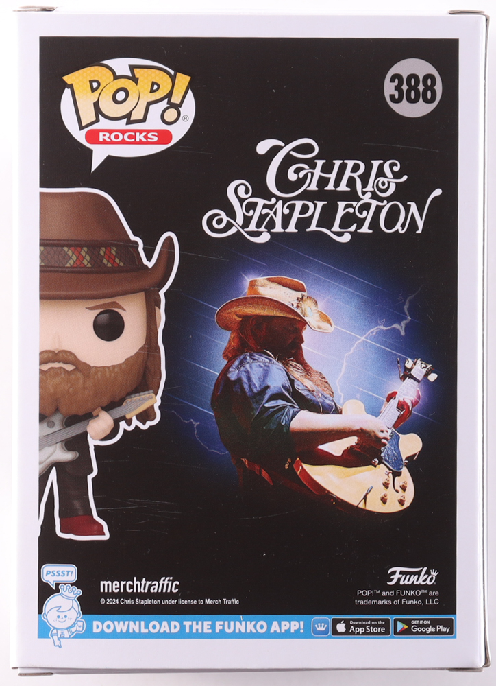Chris Stapleton Signed #388 Funko Pop! Vinyl Figure (Beckett) at PristineAuction.com Chris Stapleton Signed #388 Funko Pop! Vinyl Figure (Beckett) at PristineAuction.com