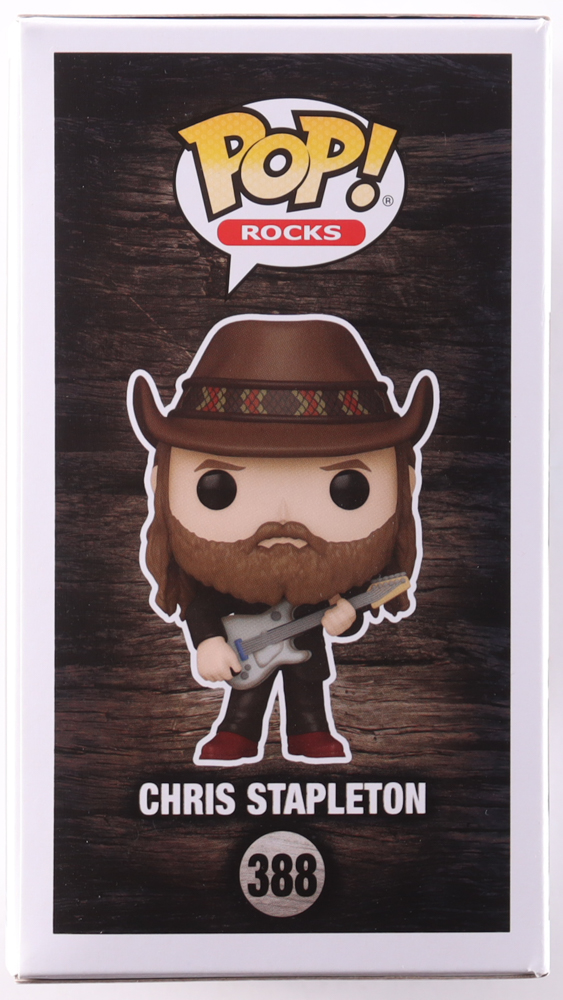 Chris Stapleton Signed #388 Funko Pop! Vinyl Figure (Beckett) at PristineAuction.com Chris Stapleton Signed #388 Funko Pop! Vinyl Figure (Beckett) at PristineAuction.com
