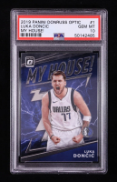 Luka Doncic 2019-20 Donruss Optic My House #1 (PSA 10) at PristineAuction.com