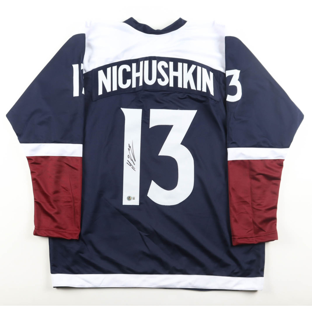 Valeri Nichushkin Signed Jersey (Beckett) at PristineAuction.com