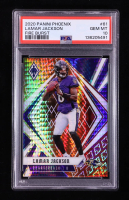 Lamar Jackson 2020 Panini Phoenix Fire Burst #61 (PSA 10) at PristineAuction.com