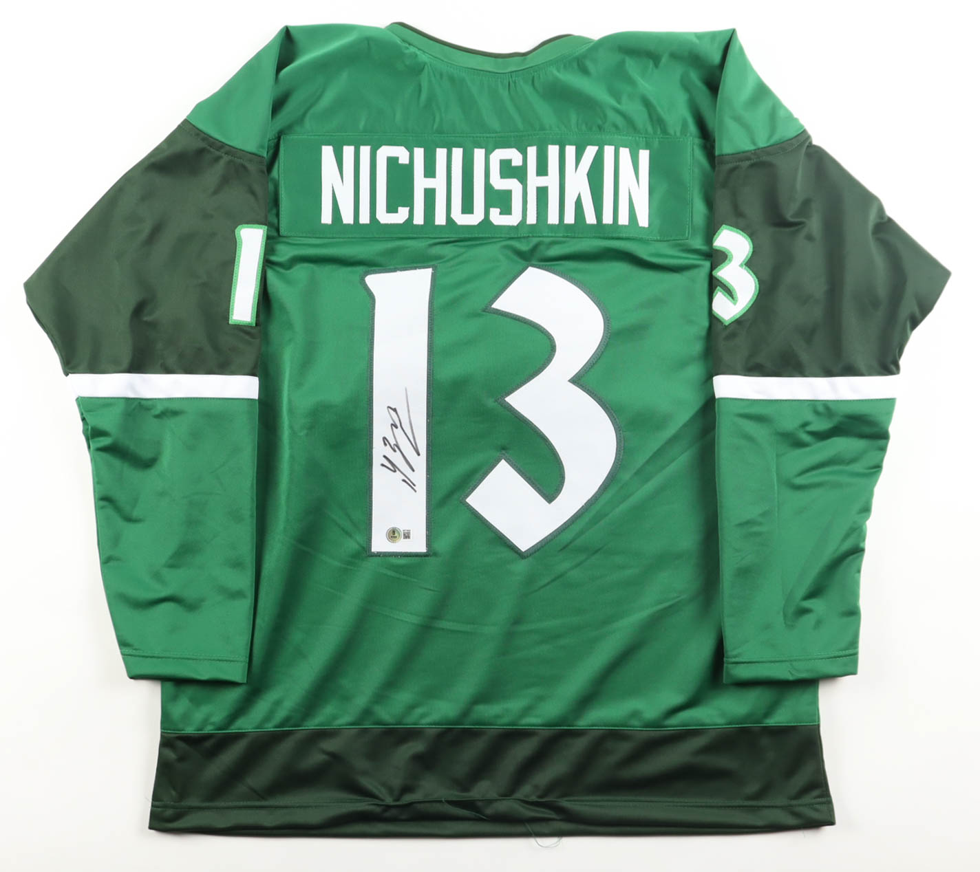 Valeri Nichushkin Signed Jersey (Beckett) at PristineAuction.com Valeri Nichushkin Signed Jersey (Beckett) at PristineAuction.com
