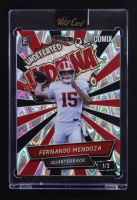 Fernando Mendoza 2025 Wild Card Comix Indiana Raywave #ACBL-FM04 #1/2 RC at PristineAuction.com