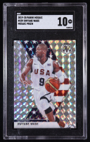 Dwyane Wade 2019-20 Panini Mosaic Mosaic #259 (SGC 10) at PristineAuction.com