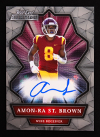 Amon-Ra St. Brown 2021 Wild Card Alumination Autographs #ABCA RC at PristineAuction.com