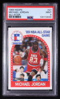 Michael Jordan 1989-90 Hoops #21 AS (PSA 9) at PristineAuction.com