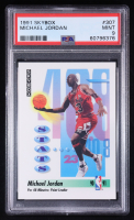 Michael Jordan 1991-92 SkyBox #307 Points (PSA 9) at PristineAuction.com