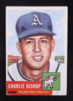 Charlie Bishop 1953 Topps #186 RC at PristineAuction.com