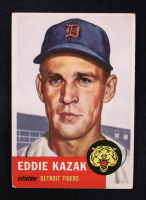 Eddie Kazak 1953 Topps #194 at PristineAuction.com