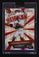 Fernando Mendoza 2025 Wild Card Comix Heisman Disco Ball #ACHO-FM05 #4/4 RC at PristineAuction.com