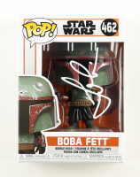 Temuera Morrison Signed "Star Wars" #462 Boba Fett Funko Pop! Bobble-Head Vinyl Figure (PSA) at PristineAuction.com