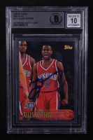 Allen Iverson Signed 1996-97 Topps NBA At 50 #171 RC (BGS | Autograph Graded BGS 10) at PristineAuction.com