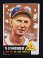 Red Schoendienst 1953 Topps #78 at PristineAuction.com