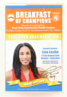 Lisa Leslie Signed Wheaties Cereal Box (JSA) at PristineAuction.com