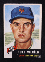 Hoyt Wilhelm 1953 Topps #151 at PristineAuction.com