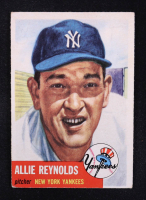 Allie Reynolds 1953 Topps #141 DP at PristineAuction.com