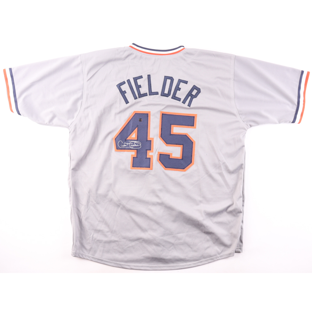 Cecil Fielder Signed Jersey (Wilder) at PristineAuction.com