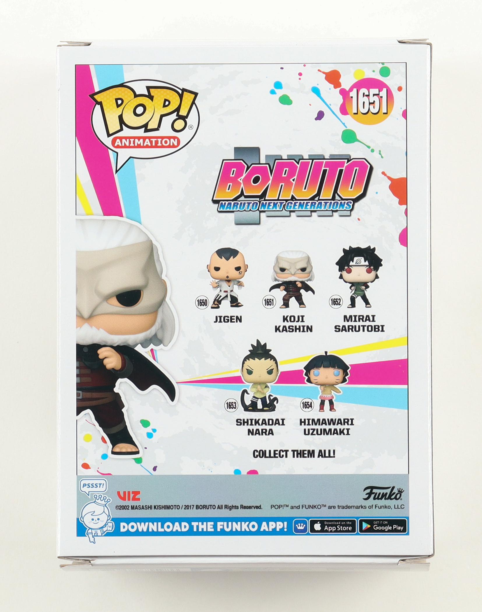 Kaiji Tang Signed "Boruto: Naruto Next Generations" #1651 Koji Kashin Funko Pop! Vinyl Figure (JSA) at PristineAuction.com Kaiji Tang Signed "Boruto: Naruto Next Generations" #1651 Koji Kashin Funko Pop! Vinyl Figure (JSA) at PristineAuction.com