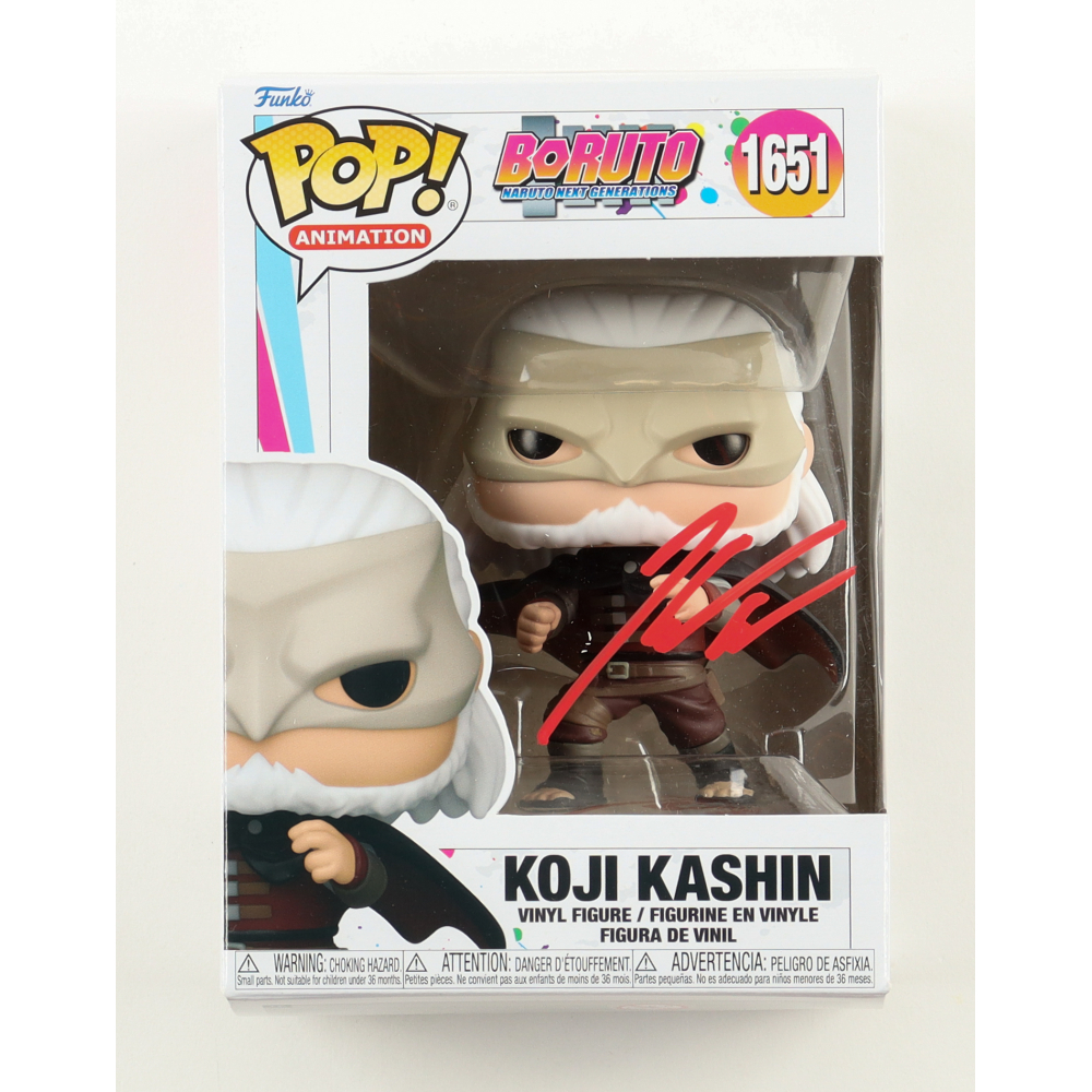 Kaiji Tang Signed "Boruto: Naruto Next Generations" #1651 Koji Kashin Funko Pop! Vinyl Figure (JSA) at PristineAuction.com