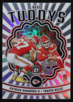 Patrick Mahomes II / Travis Kelce 2023 Donruss Optic Best Tuddys #9 at PristineAuction.com