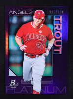 Mike Trout 2020 Bowman Platinum Purple #65 #225/250 at PristineAuction.com