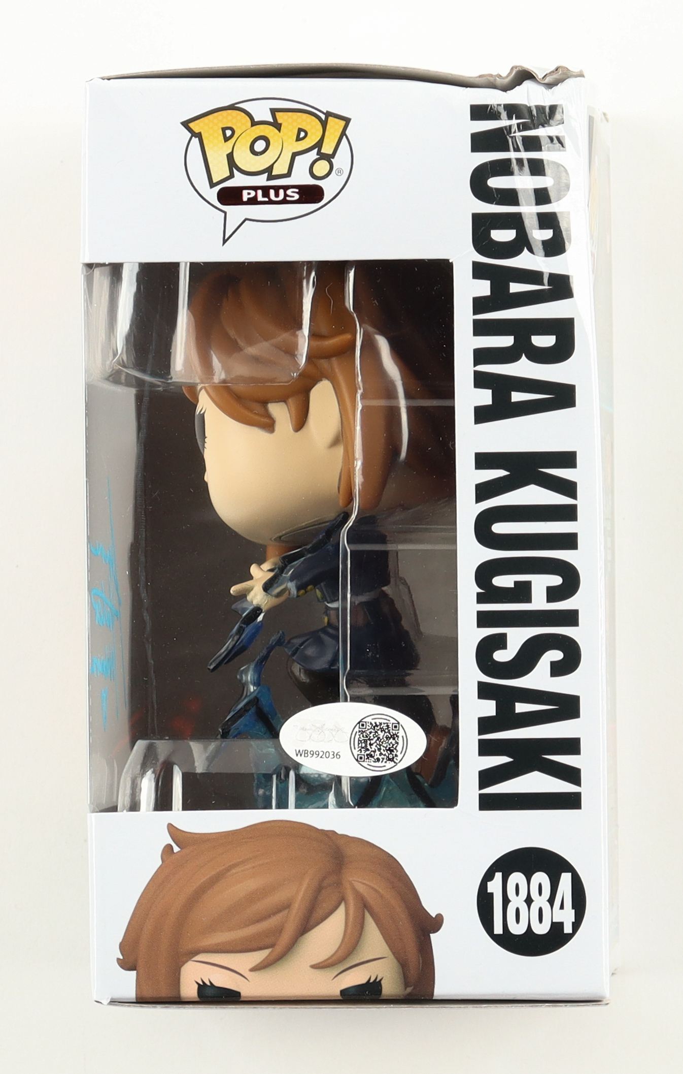 Anne Yatco Signed "Jujutsu Kaisen" #1884 Nobara Kugisaki Funko Pop! Vinyl Figure Inscribed "Nobara" (JSA) at PristineAuction.com Anne Yatco Signed "Jujutsu Kaisen" #1884 Nobara Kugisaki Funko Pop! Vinyl Figure Inscribed "Nobara" (JSA) at PristineAuction.com