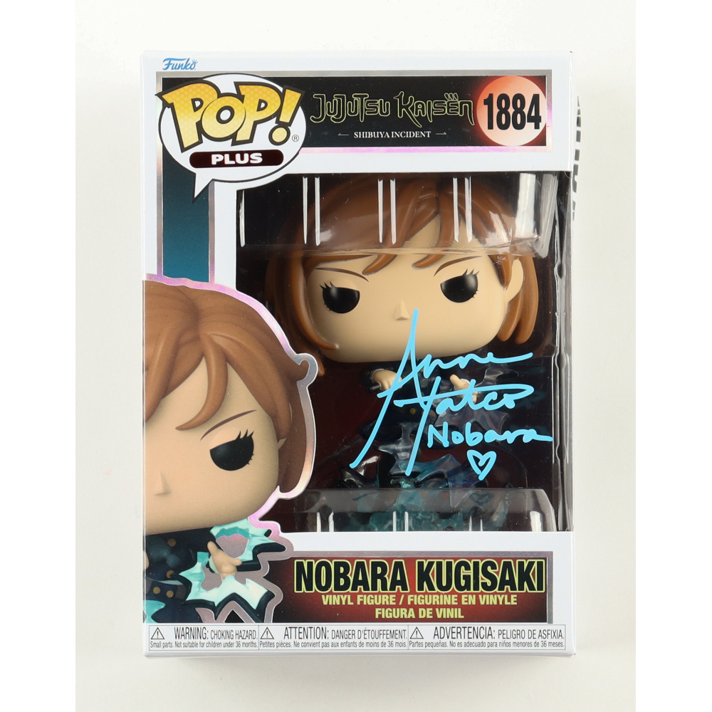 Anne Yatco Signed "Jujutsu Kaisen" #1884 Nobara Kugisaki Funko Pop! Vinyl Figure Inscribed "Nobara" (JSA) at PristineAuction.com