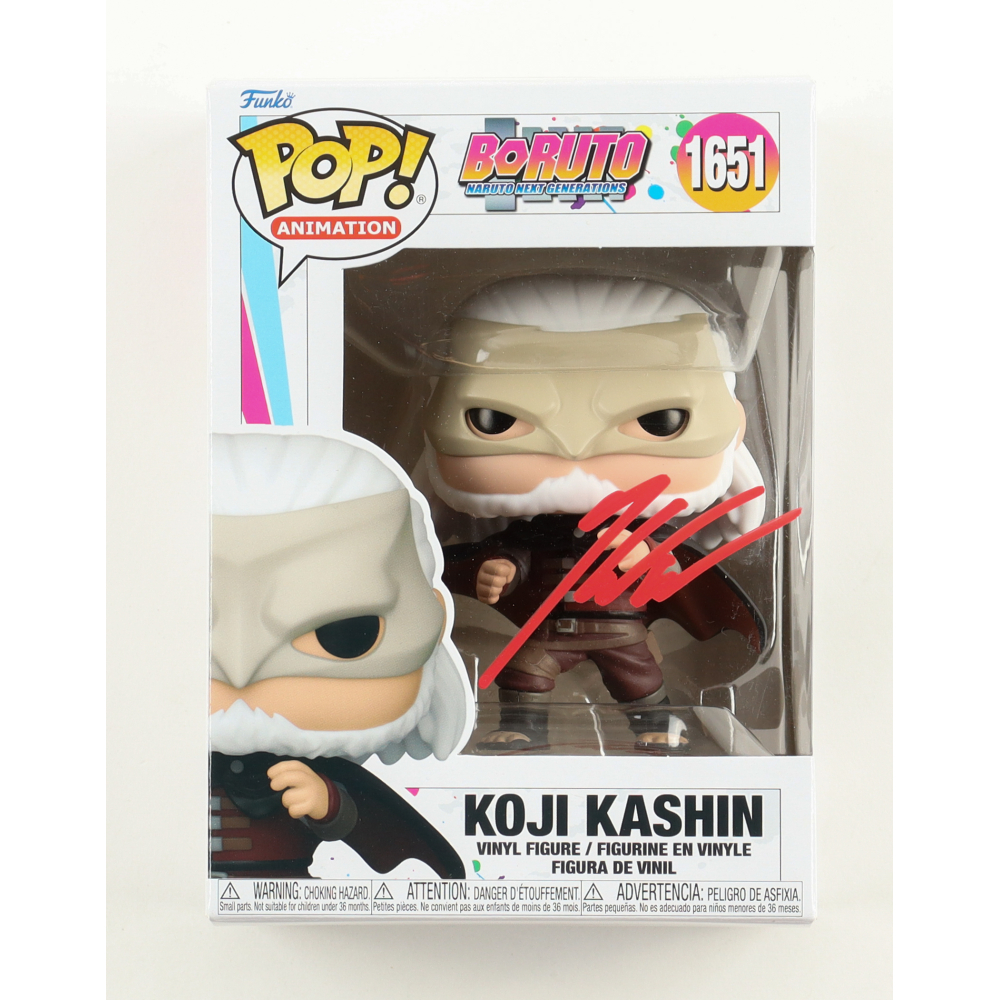 Kaiji Tang Signed "Boruto: Naruto Next Generations" #1651 Koji Kashin Funko Pop! Vinyl Figure (JSA) at PristineAuction.com