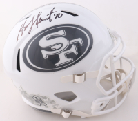 Garrison Hearst Signed 49ers Full-Size Salute To Service Alternate Speed Helmet (JSA) at PristineAuction.com