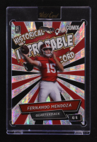 Fernando Mendoza 2025 Wild Card Comix Improbable Disco Ball #ACIM-FM07 #4/4 RC at PristineAuction.com