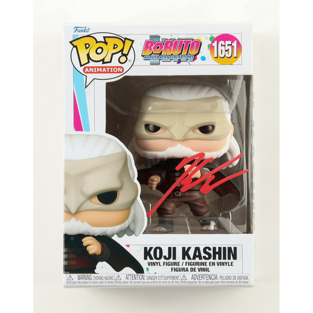 Kaiji Tang Signed "Boruto: Naruto Next Generations" #1651 Koji Kashin Funko Pop! Vinyl Figure (JSA) at PristineAuction.com