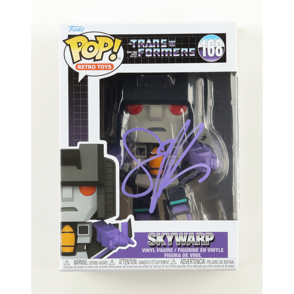 Scott Whyte Signed "Transformers" #168 Skywarp Funko Pop! Vinyl Figure (JSA) at PristineAuction.com