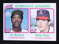 J.R. Richard / Nolan Ryan 1980 Topps #206 Strikeout Leaders at PristineAuction.com