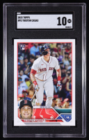 Triston Casas 2023 Topps #92 RC (SGC 10) at PristineAuction.com