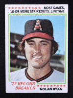 Nolan Ryan 1978 Topps #6 RB at PristineAuction.com